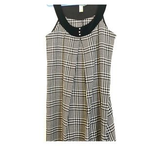 Black and white dress